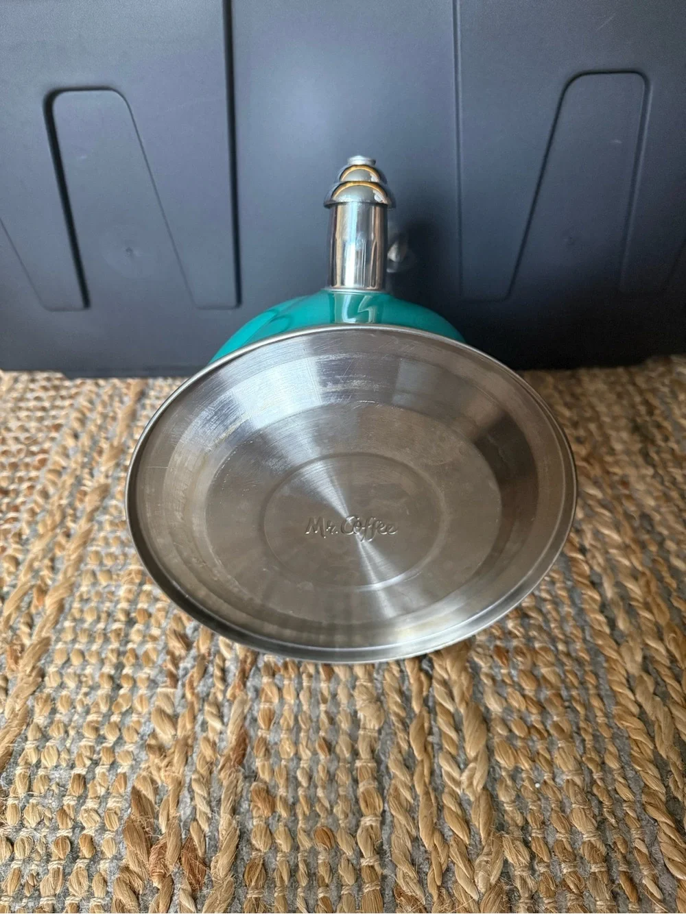 Teal Stainless Steel Whistling Tea Kettle - Stylish Stovetop Kettle